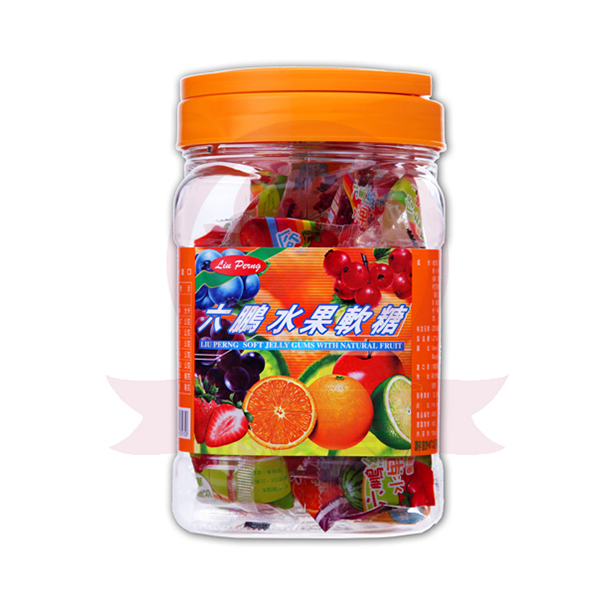 六鵬 水果軟糖（100gm／罐）x1