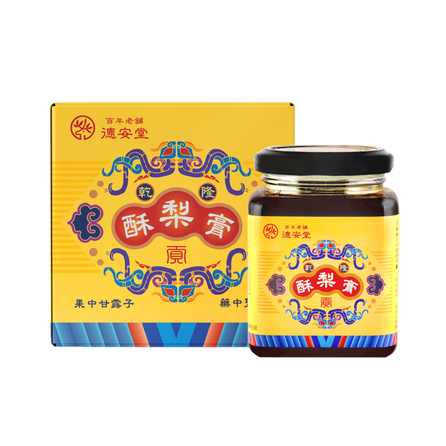 【即期福利品～2025／09／11，售完為止】正宗乾隆酥梨膏（1瓶）
