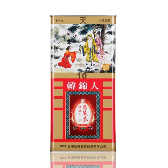 韓錦人高麗蔘10天蔘條（貴賓卡）