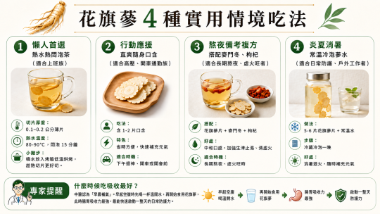 花旗蔘怎麼保存才不發霉？4 種效果最好的吃法與禁忌全攻略：別讓昂貴補品變廢物！